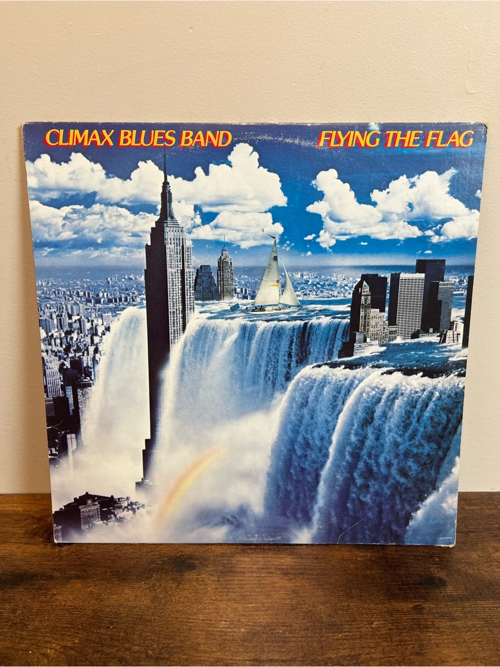 Vintage Climax Blues Band Flying the Flag Vinyl Record
